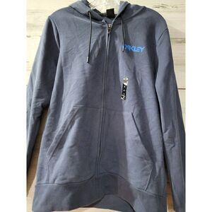 NWT Oakley Factory Pilot Hoodie Mens Size Small Foggy Blue